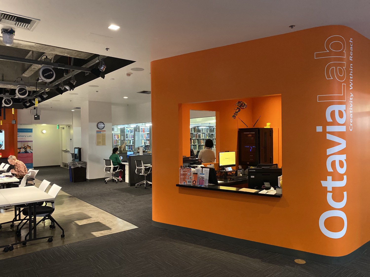Octavia Digital Media Lab, LA Central Library